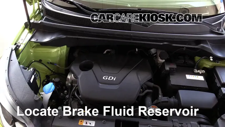 2015 Kia Soul 1.6L 4 Cyl. Brake Fluid